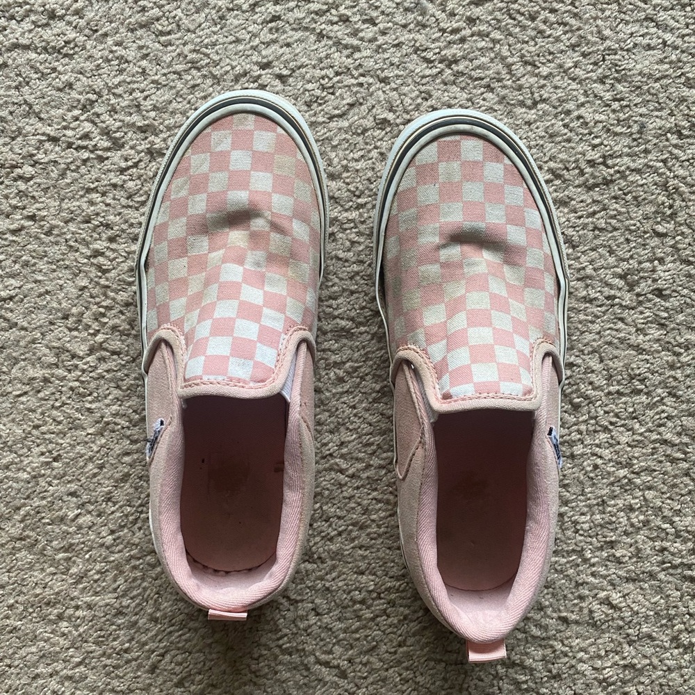 Vans® Asher Girls' Slip-On Sneakers